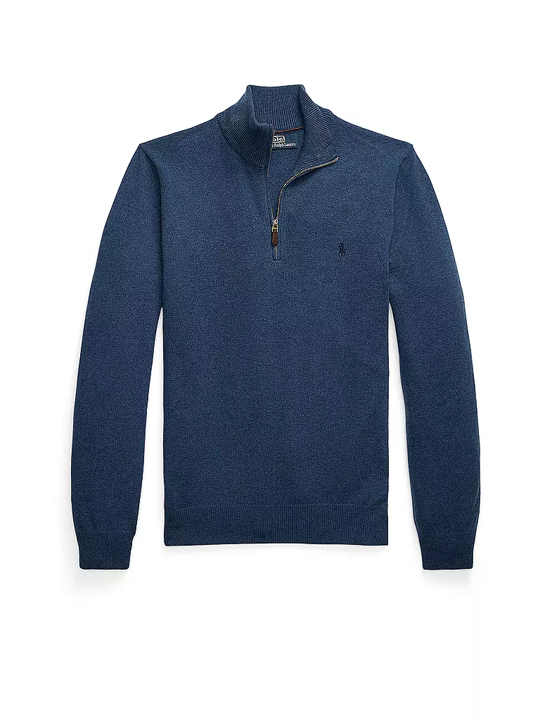 POLO RALPH LAUREN Troyer Pullover Regular Fit blau