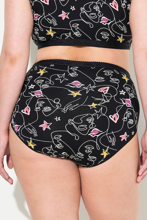 Maxislips, 3er-Pack, High Waist