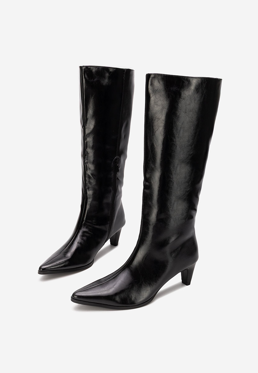 Bottes femme noires Niova