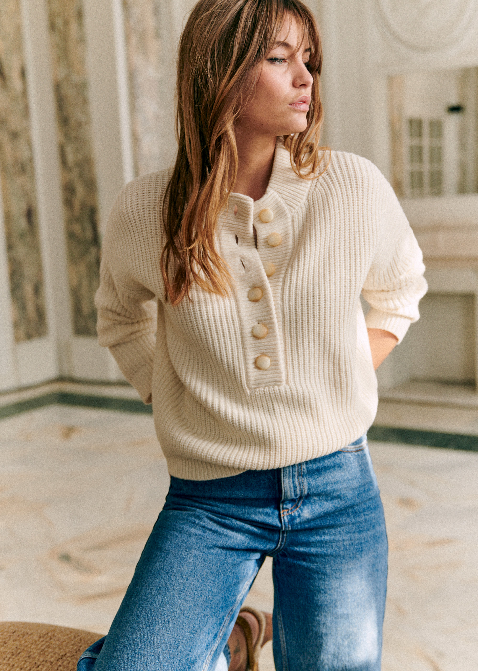 Pull Lucas - Ecru - E-SHOP/MAILLE 5905485