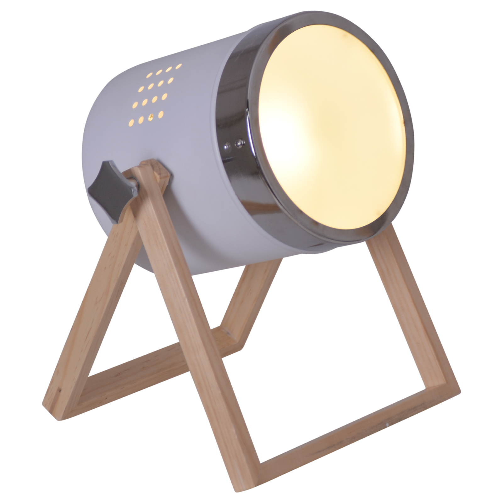 Tischleuchte TIM - weiß - 28 cm