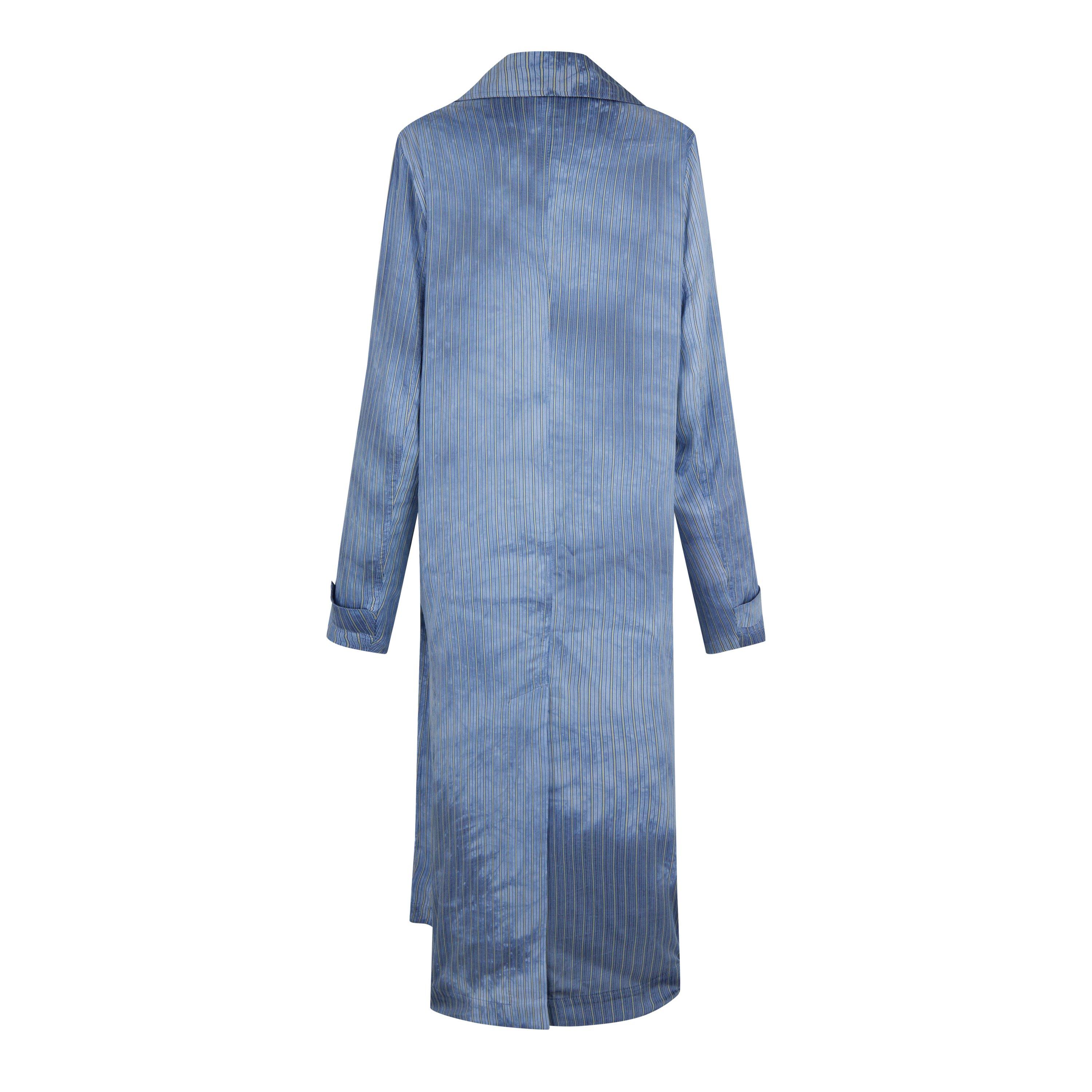 Emporio Armani Fade Effect Double Breasted Overcoat