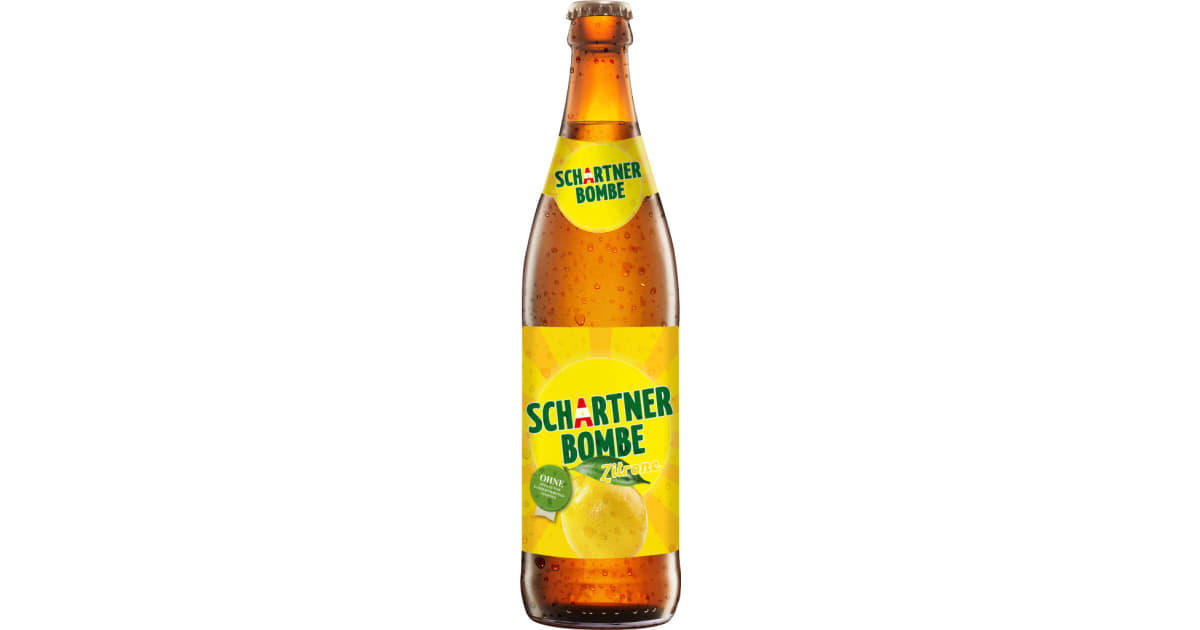 Schartner Bombe Zitrone 0,5 Liter (Mehrweg)