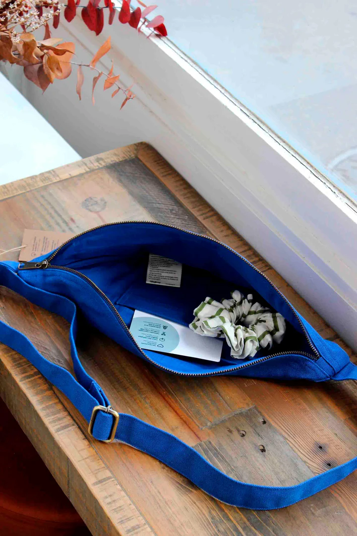 Sac banane L Sasha Bleu électrique