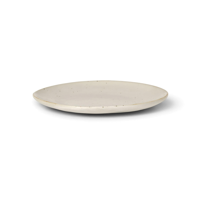 Ferm Living Flow gebaksbordje Ø15 off-white speckle