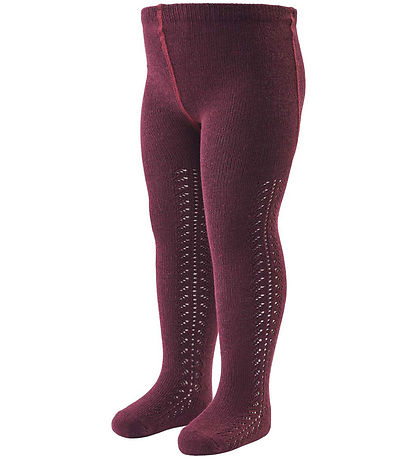 Müsli Strumpfhosen - Lace - Fig m. Lochmuster
