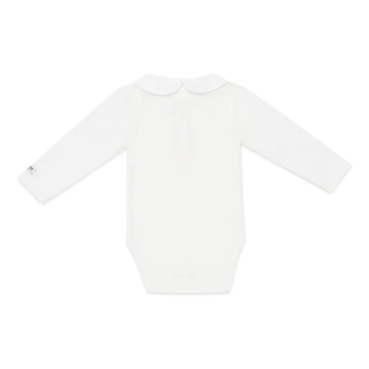 Donsje Body Coton Bio Ours Davo | Blanc