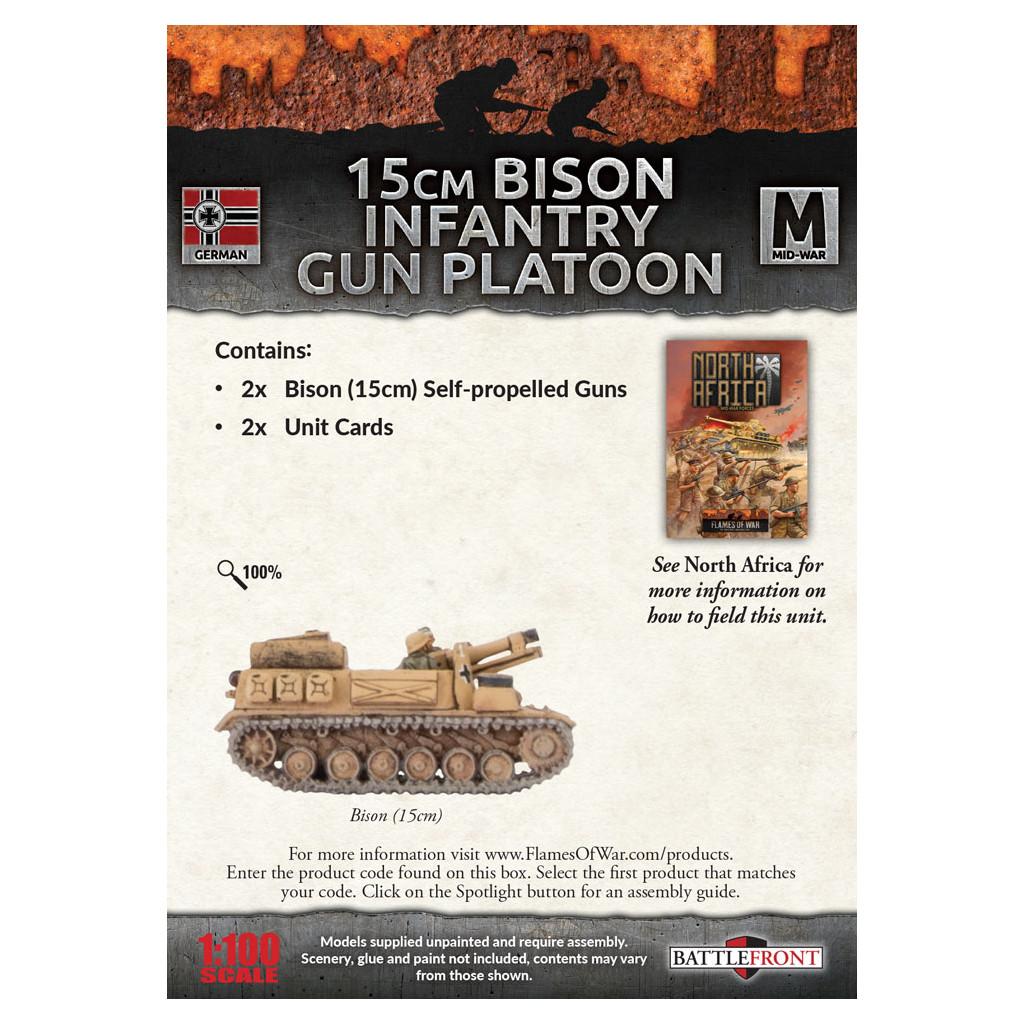 Flames of War - Bison Infantry Gun Platoon