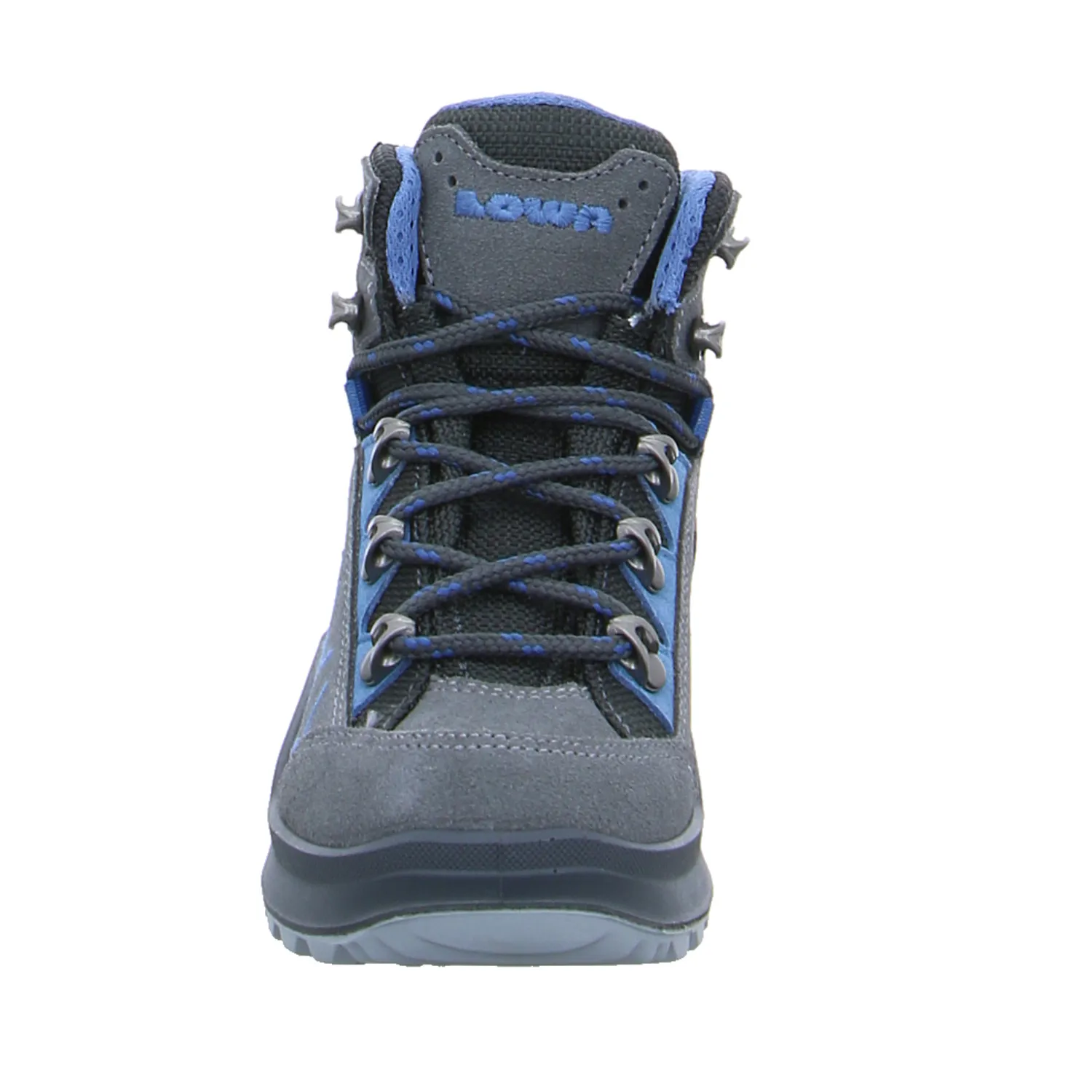 LOWA Kinder-Wanderschuhe Anthrazit Leder