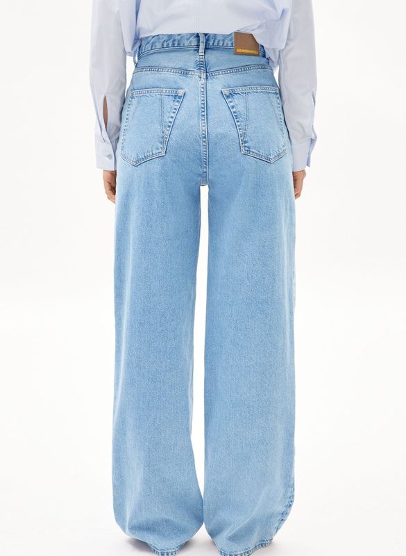 ARMEDANGELS Womens Enijaa Jeans (Dames |blauw)