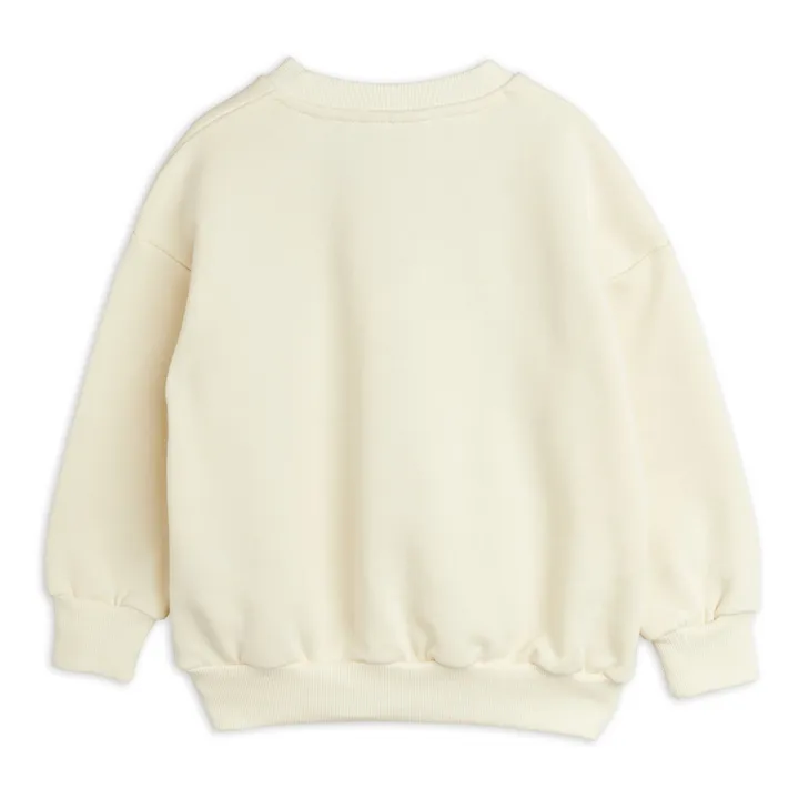 Mini Rodini Sweat Najk Coton Bio | Ecru