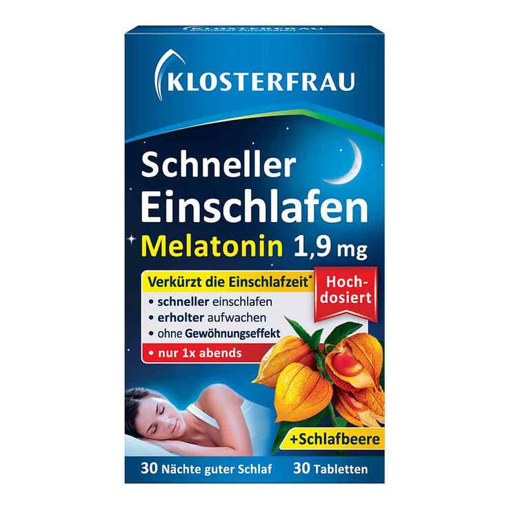 Klosterfrau Schneller Einschlafen Tabletten, 30 St