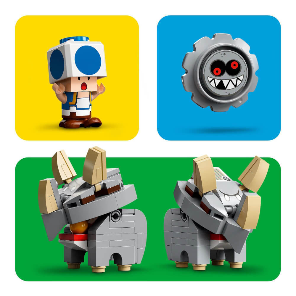 LEGO® Super Mario 71390 Reznors Absturz – Erweiterungsset