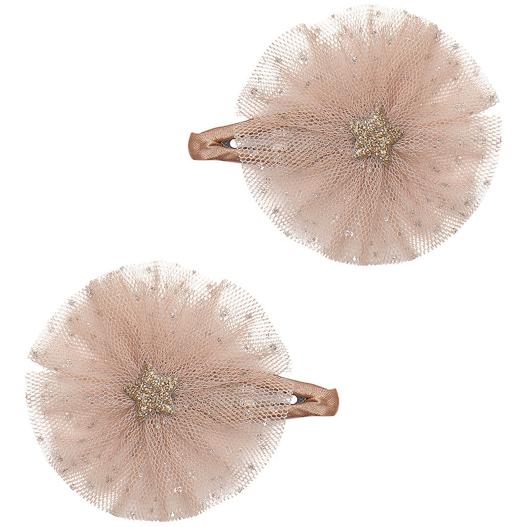 mimi & lula haarspeldjes ballerina star - neutral - 2st