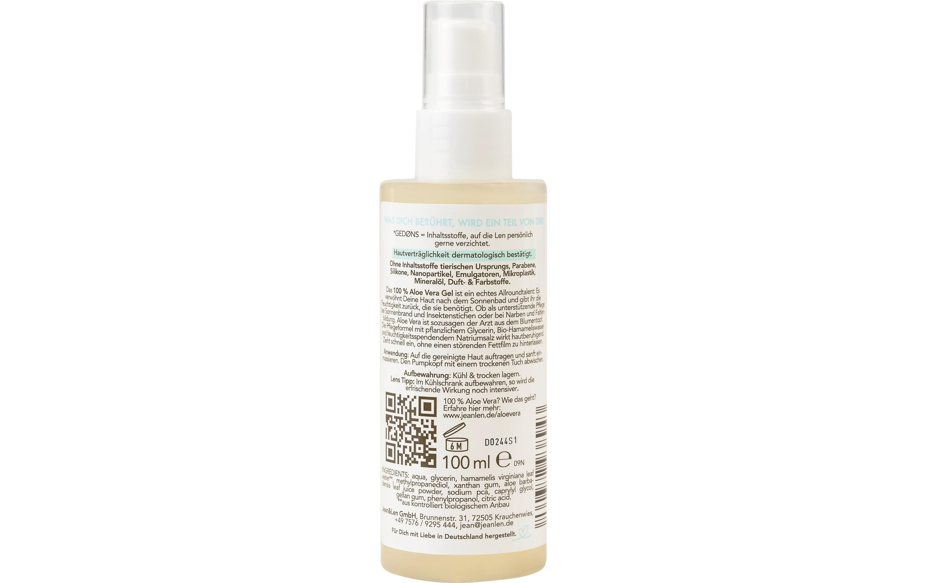 After Sun 100% Aloe Vera 100 mlNatürliches, beruhigendes und feuchtigkeitsspendendes Après Soleil