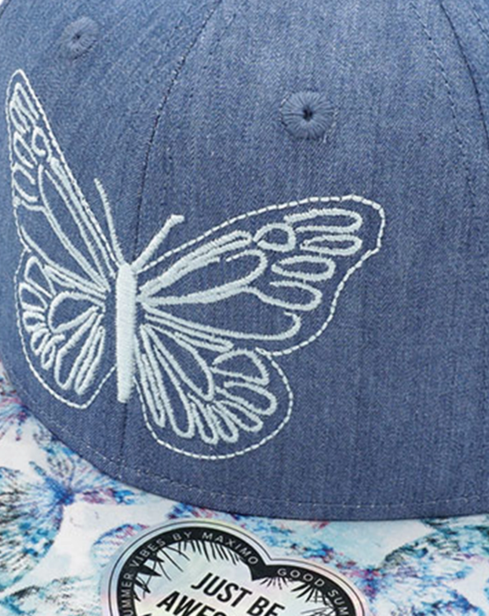 Basecap SCHMETTERLING in jeans