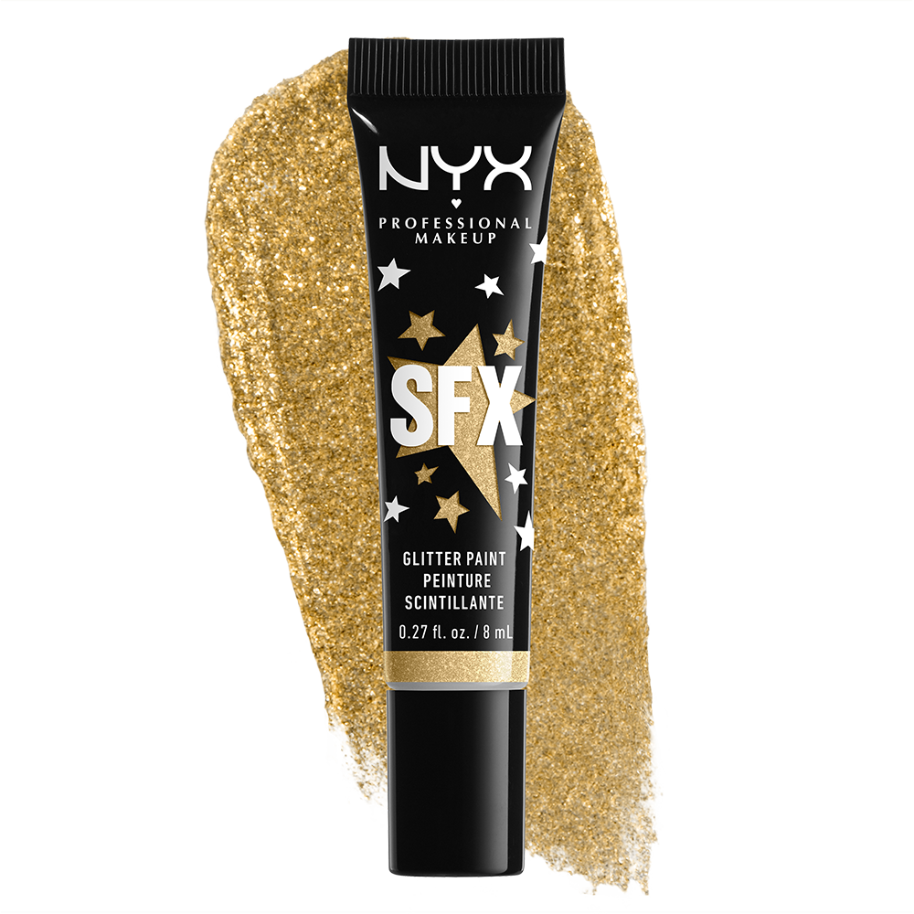 Peinture paillettée visage et yeux SFX