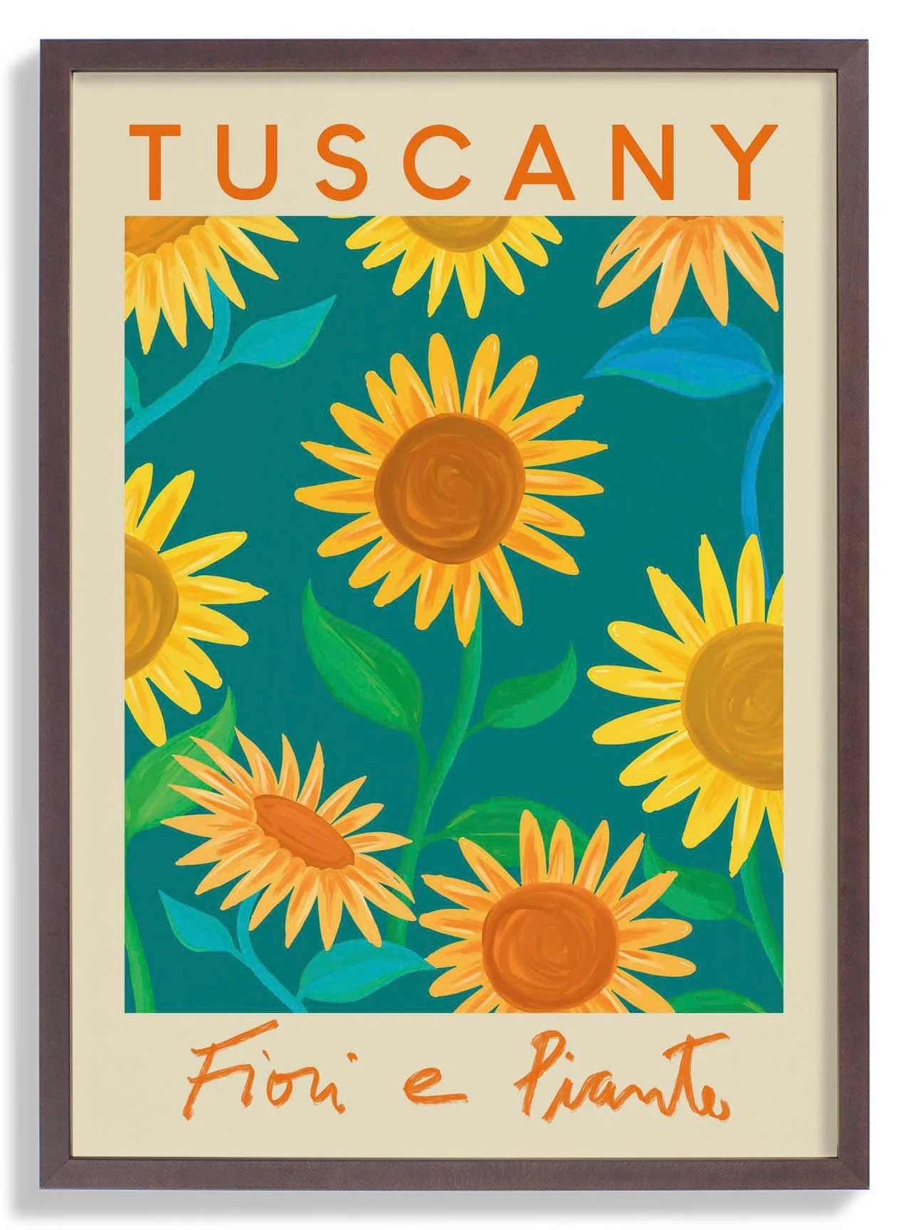 Blumenmarkt in der Toskana