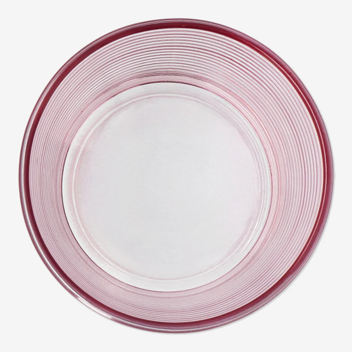 Lyserødt drikkeglas - 390 ml