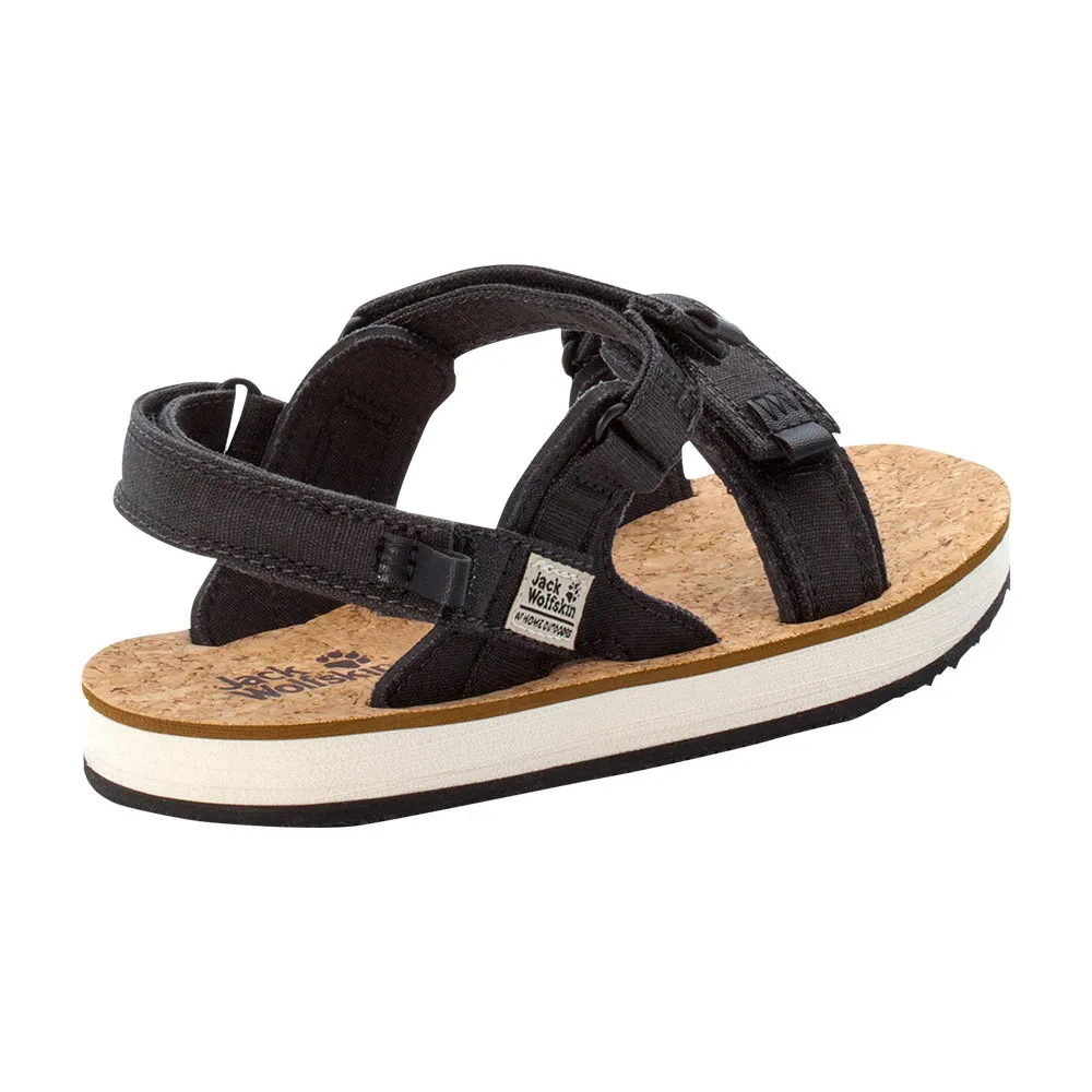 Jack Wolfskin ECOSTRIDE 2 - Sandales Femme phantom/cork