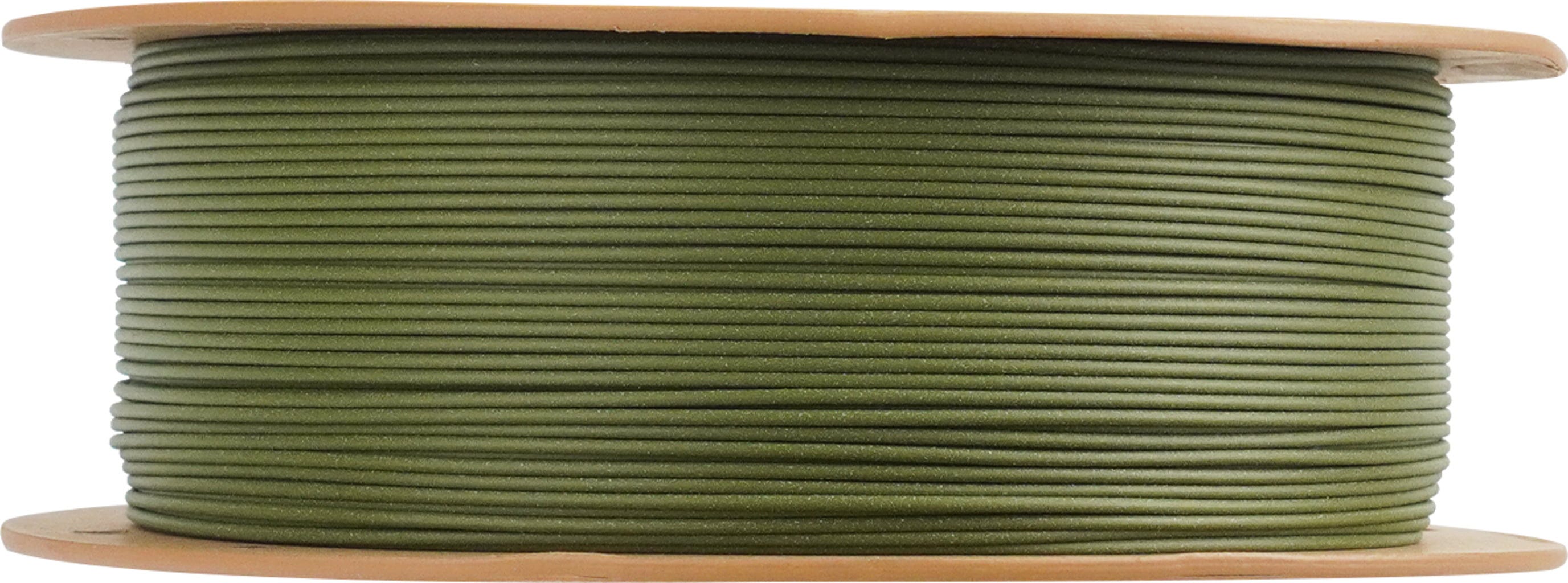 eSUN  PLA-Matte Olive Green, 1,75 mm / 1000 g    Kostengünstiges Filament für Modelle mit matter Oberfläche