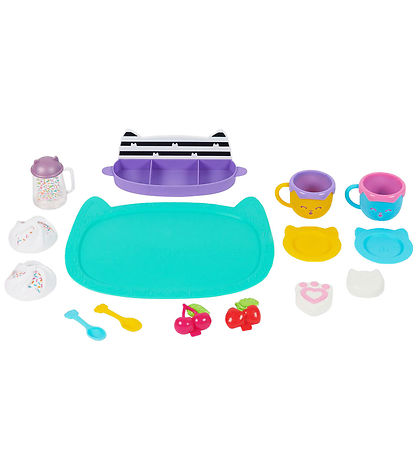 Gabby's Dollhouse Set - 15 Teile - Streusel Party Sweet Leckerli