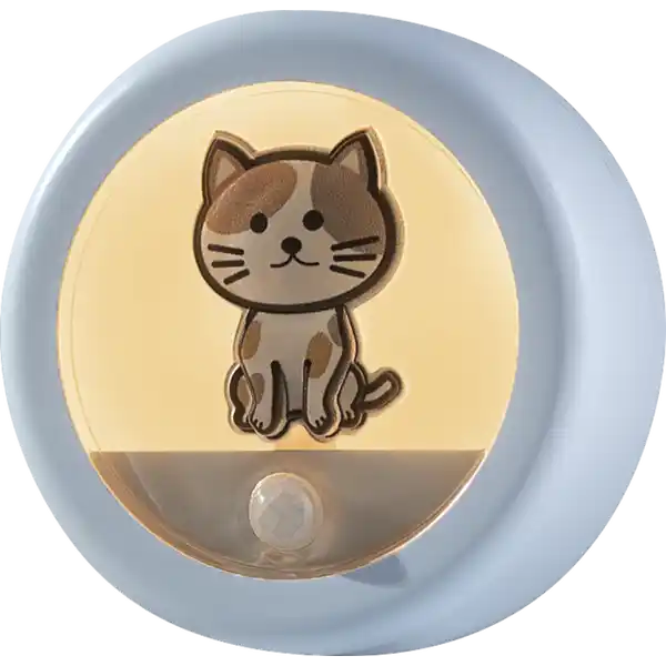LED-Nachtlicht Katze