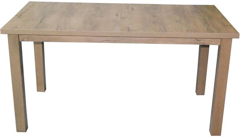 Eettafel LIAM - Uitschuifbaar - Eiken - 190 x 80 cm uitgeklapt