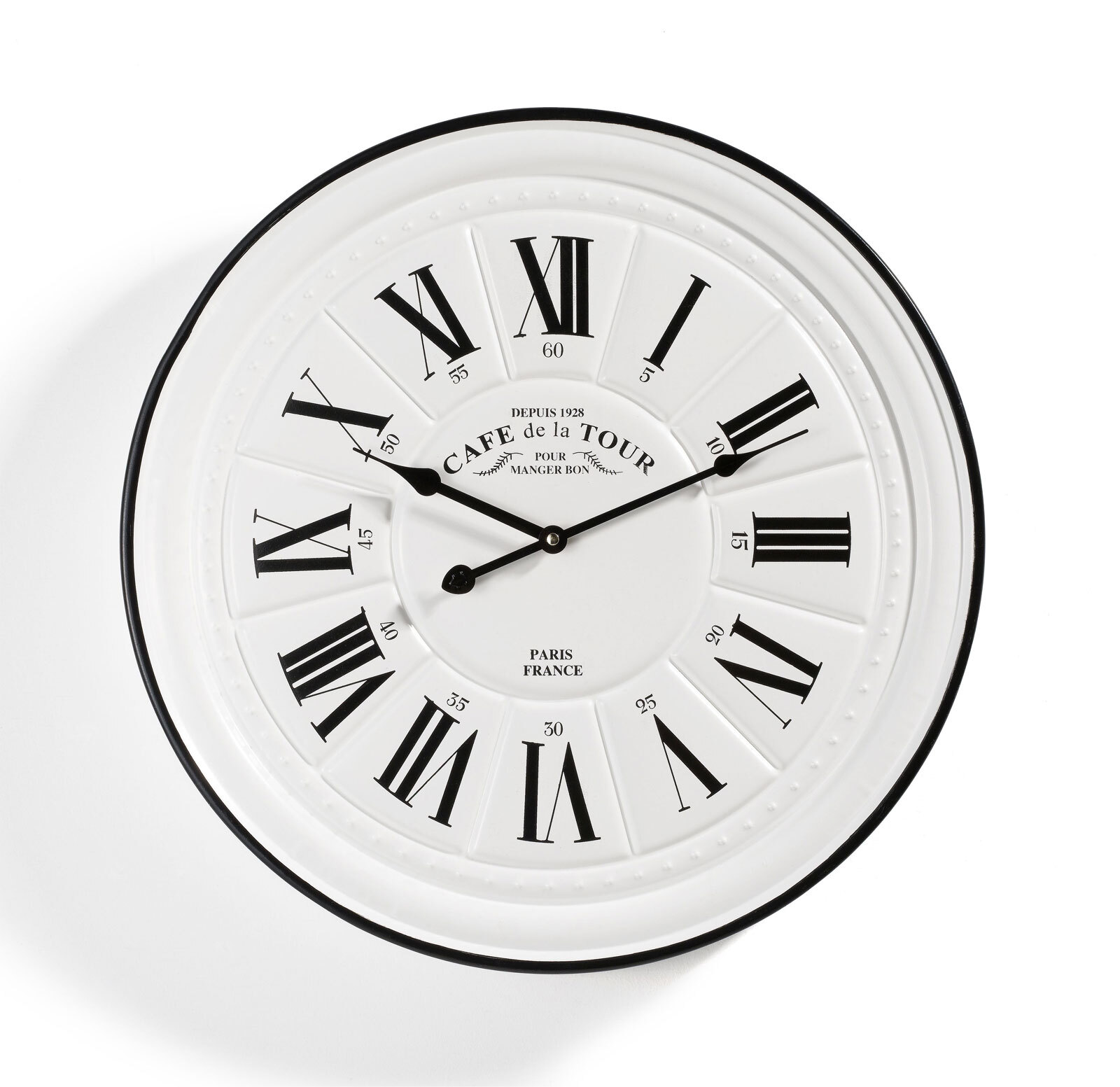 casaNOVA Wanduhr MITTERNACHT 50 cm