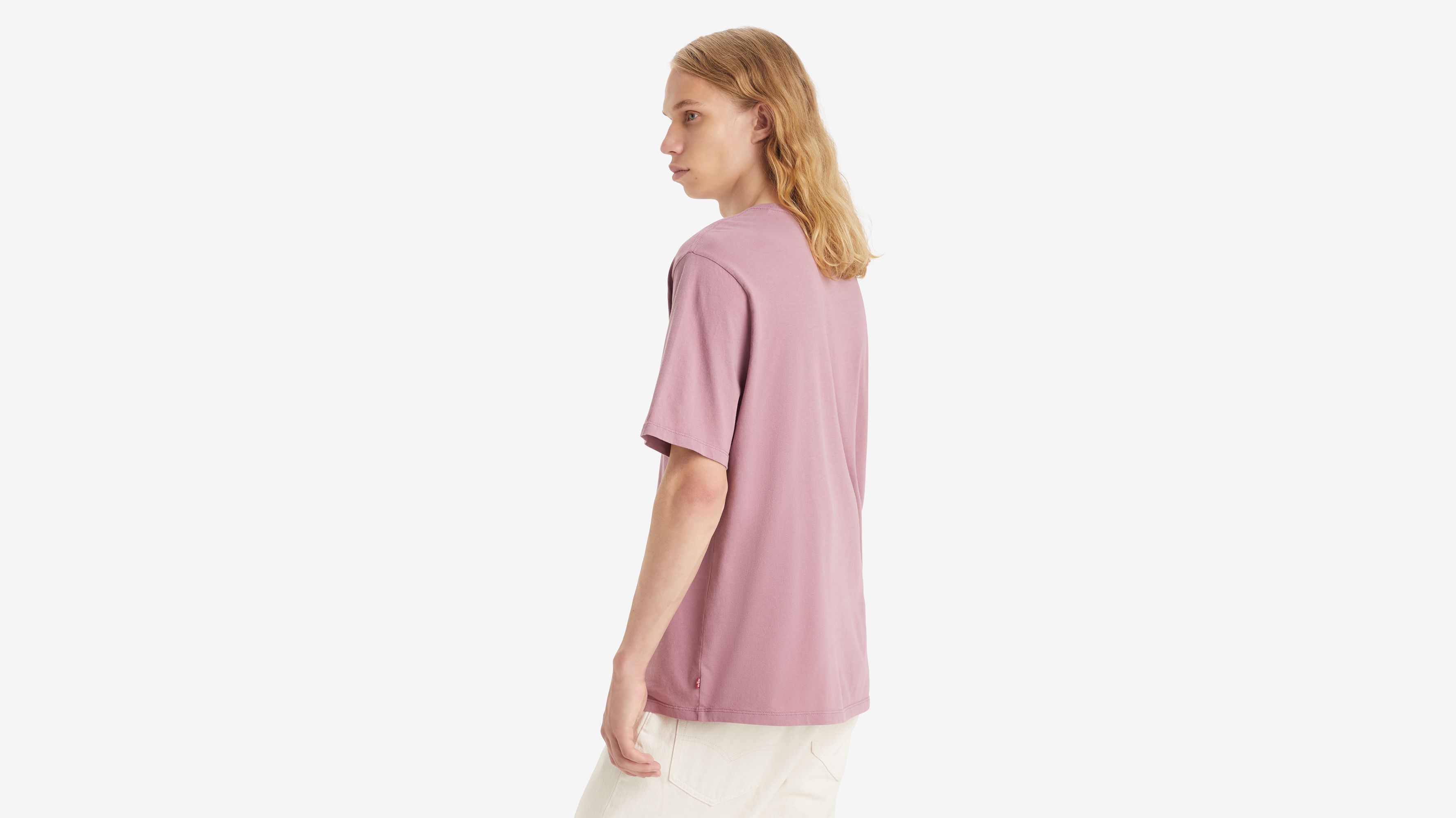 T-shirt Classic Relaxed - Dusky Orchid - Bleu