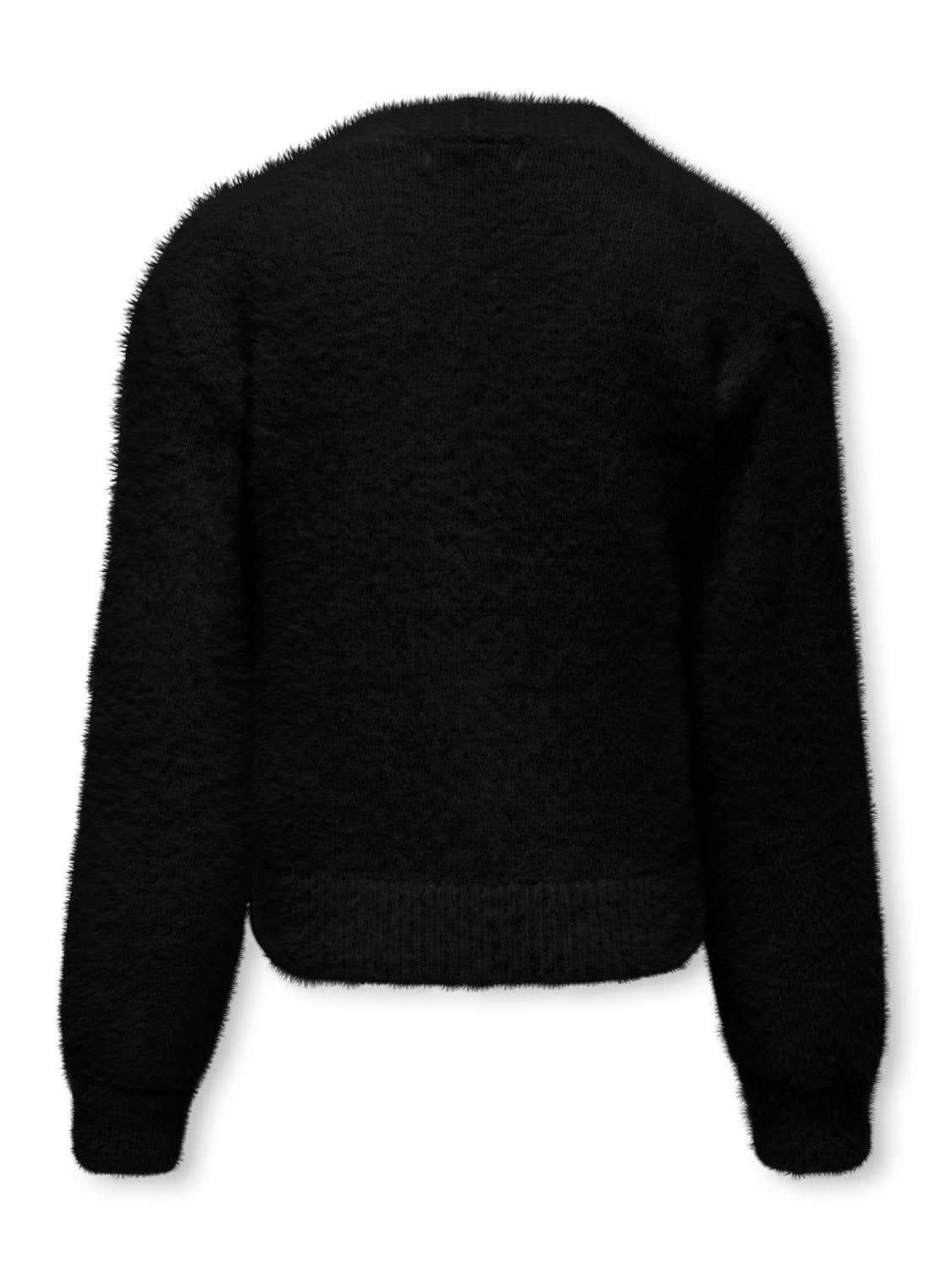 KOGPIUMO Strickjacke Black