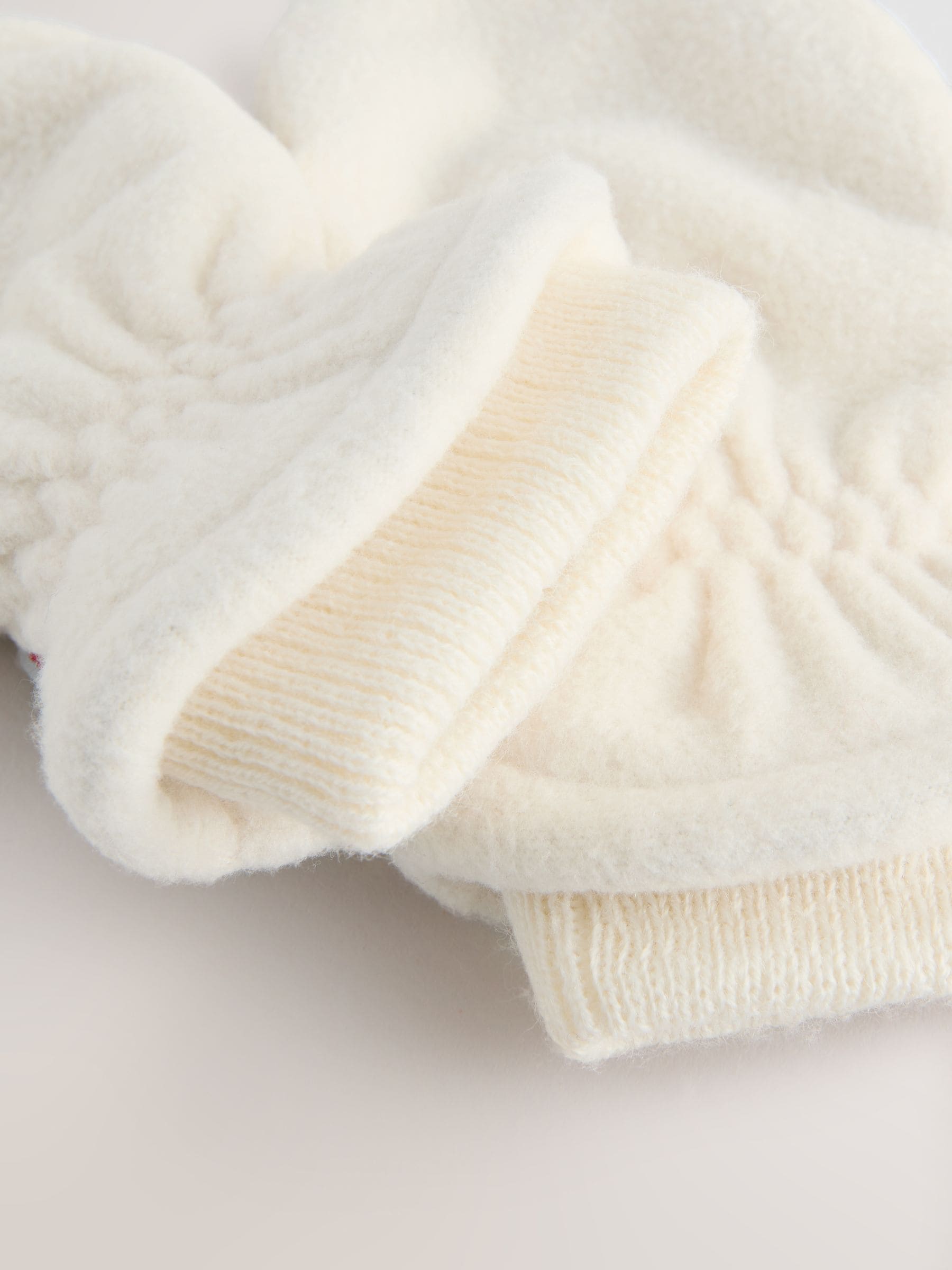 Zwart - Fleece wanten (3mnd -6jr)