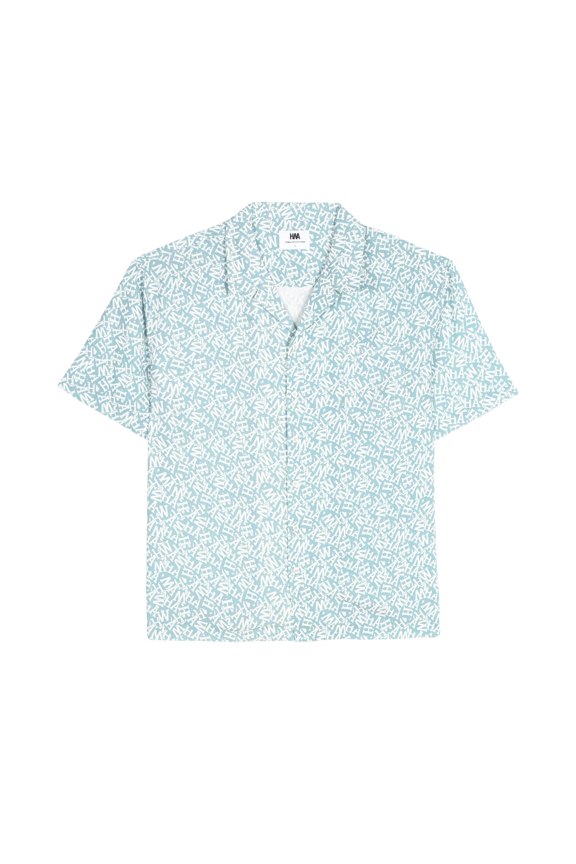 HUMAN WITH ATTITUDE Chemise bowling Bleu