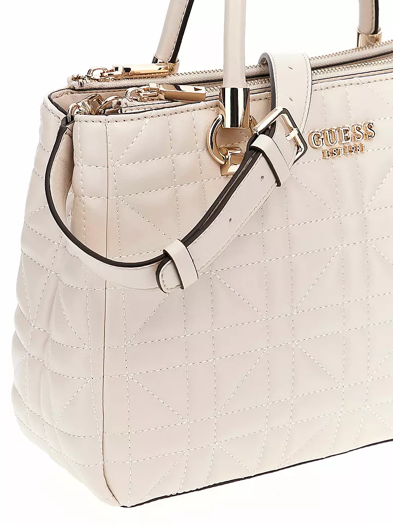 GUESS Tasche - Henkeltasche ASSIA creme