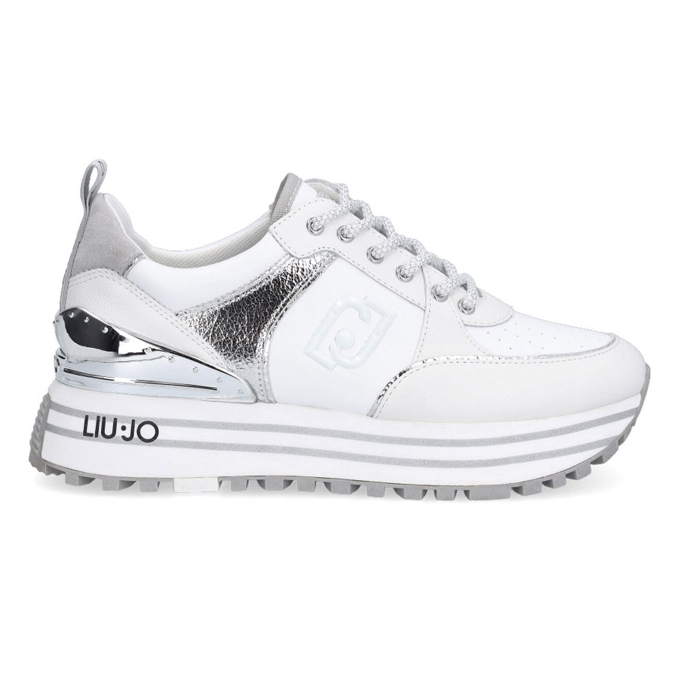Liu-Jo Sneakers en Cuir Annabelle blanches