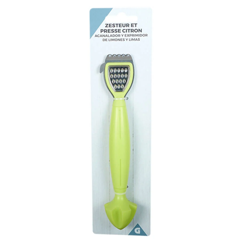 Zesteur et presse citron 2 en 1