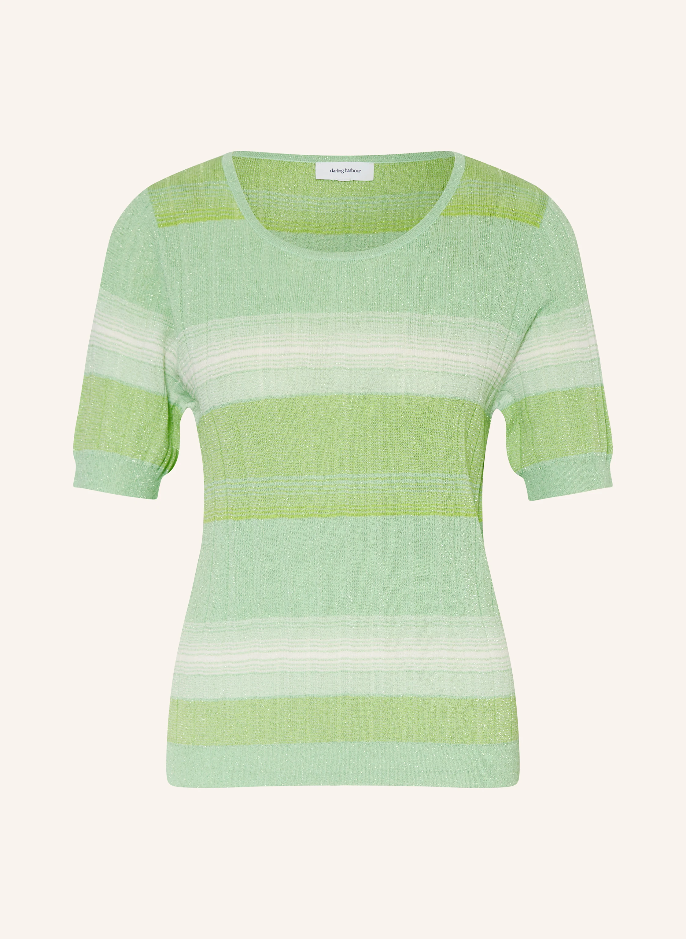 darling harbour Strickshirt mit Glitzergarn