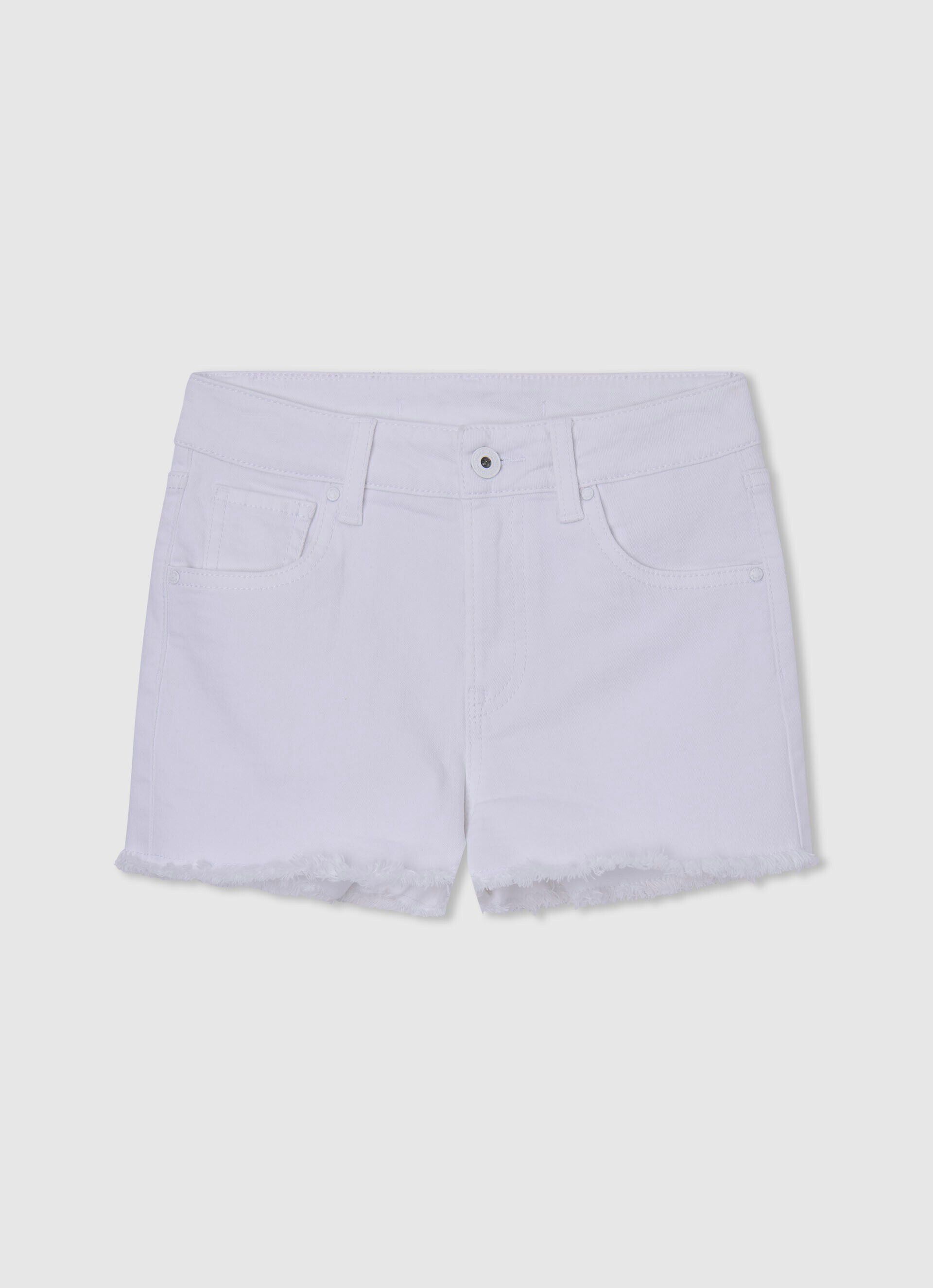 Shorts jeans corte reto - jeans