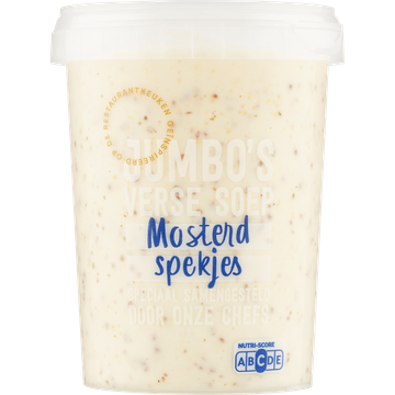 Jumbo's Verse Soep Mosterd Spekjes 500 g