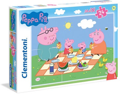 Peppa Gris Puslespill Maxi 24 Brikker