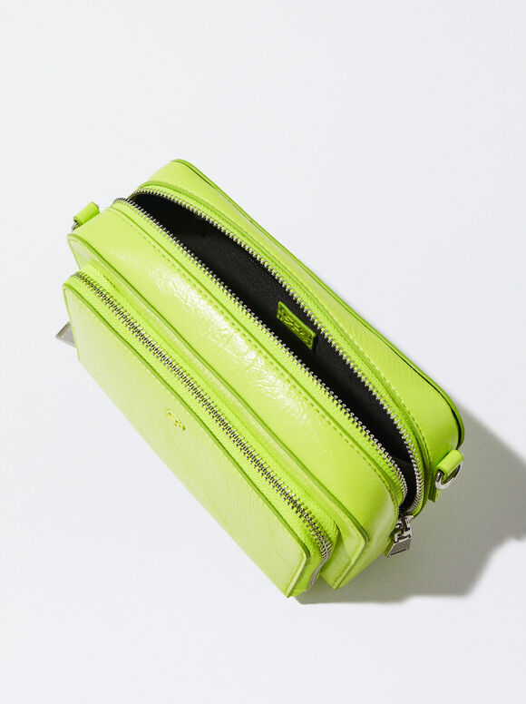 Bolsa de ombro Charol - Amarela