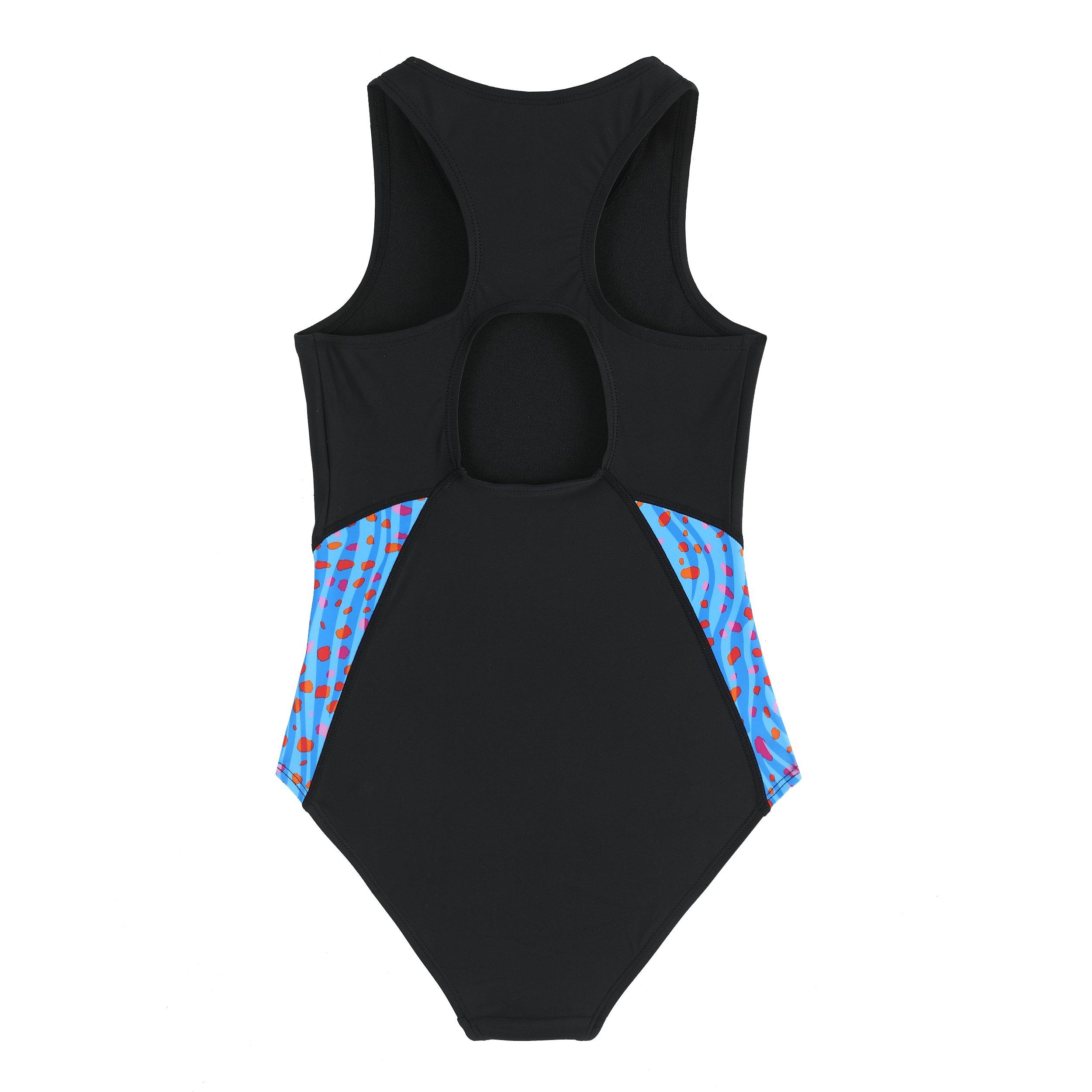 Slazenger Splice Racerback Swimsuit Junior