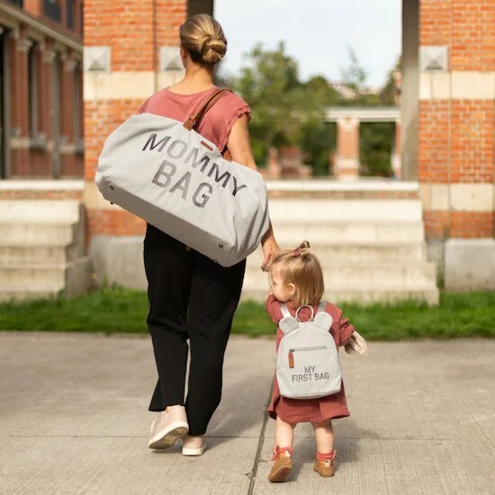 Sac à langer Mommy Bag   Canvas Gris        de               Childhome