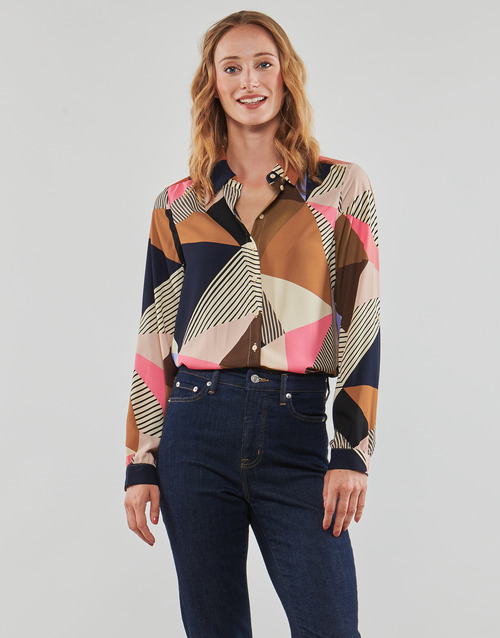 Only - ONLSIMONE LIFE L/S PLISSE SHIRT PTM - Rose