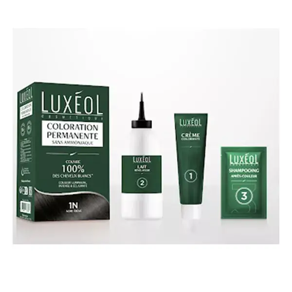 Luxéol Coloration 1N - Noir Ebène