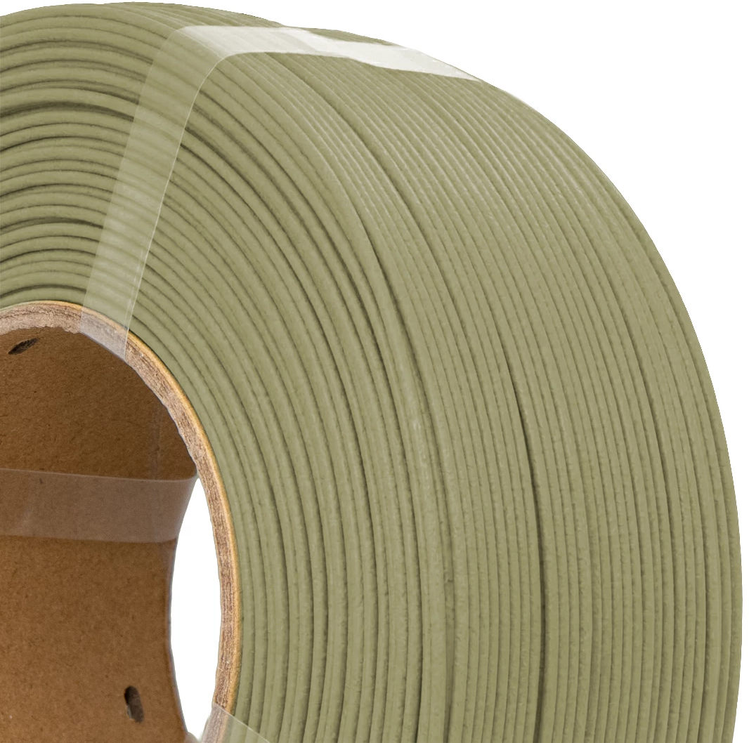 AzureFilm  Refill LumberLay Green Poplar, 1,75 mm / 750 g    PLA Filament mit recyceltem Holz in Green Poplar