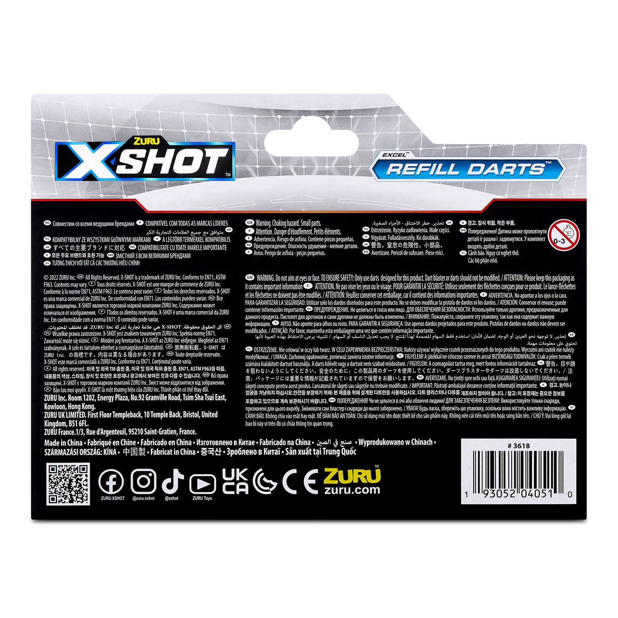 X-Shot Refill 36 Darts