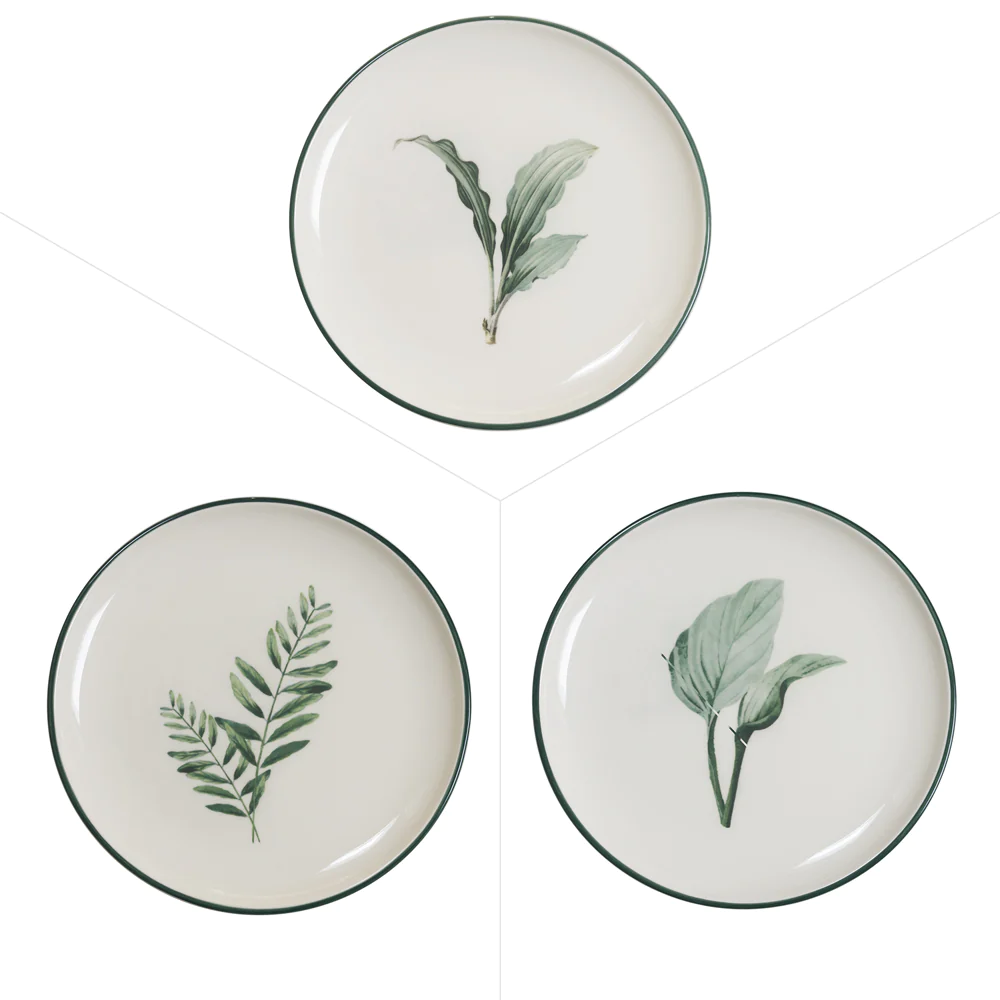 Assiettes à dessert Floralia 20,5 cm (lot de 6) Table passion