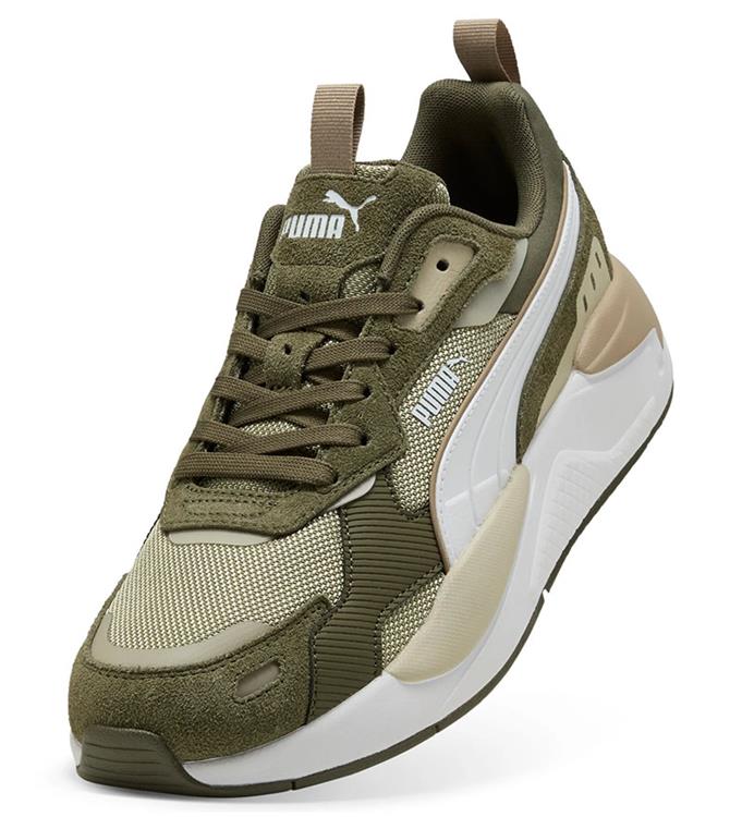 PUMA X-RAY 3 SD 399668 LUX-ARMY-PUMA-WHITE-LODEN-GREE