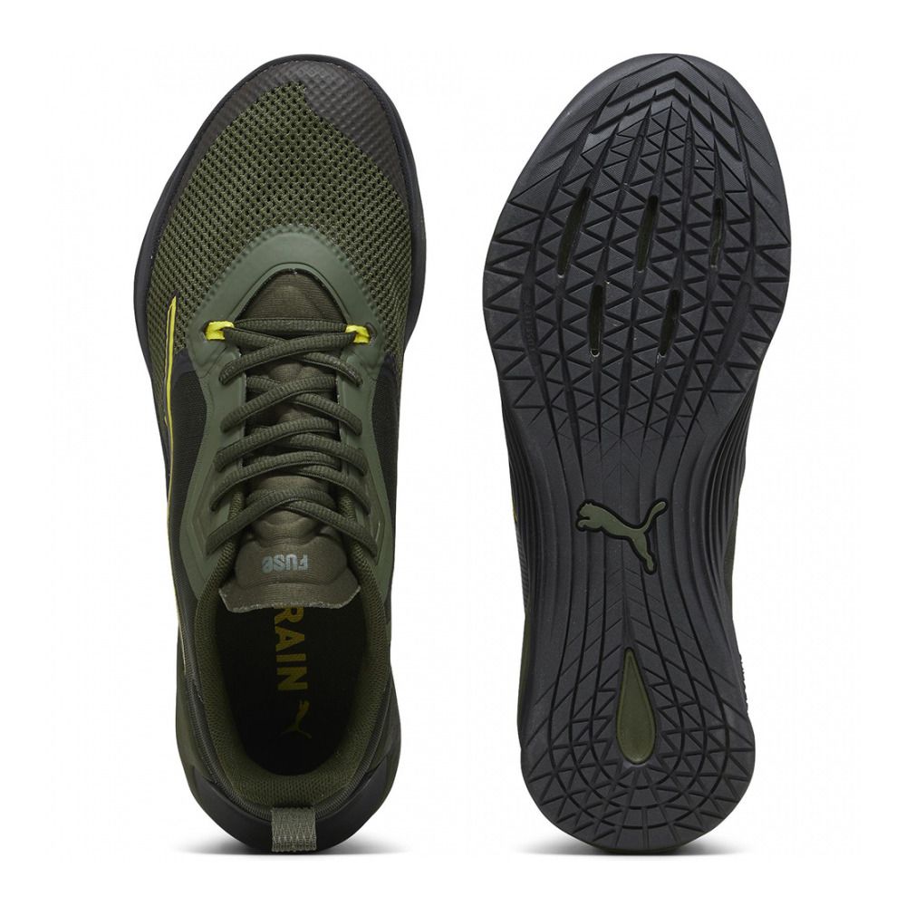 Puma FUSE 2 - Chaussures de cross training Homme myrtle/puma black/yellow burst